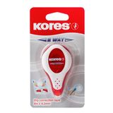 Kores KR84320 wegwerp-correctieroller 2 WAY, op blisterkaart