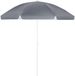 Kingsleeve Parasol - 200cm UV 50+ Kantelbaar Waterafstotend - Antraciet