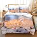 TRANKIELO® Dekbedovertrekset Chat 200 x 200 cm