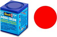 Revell Hobbyverf Acrylverf - Aqua #25 Luminous Orange - Matt - RAL2005 - Acryl - Verf potje - 18 ml