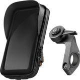lampa Optiline Waterdichte Telefoonhouder Fiets Fatbike E-Bike Stuurbevestiging Met Quick Release & Action Cam Adapter