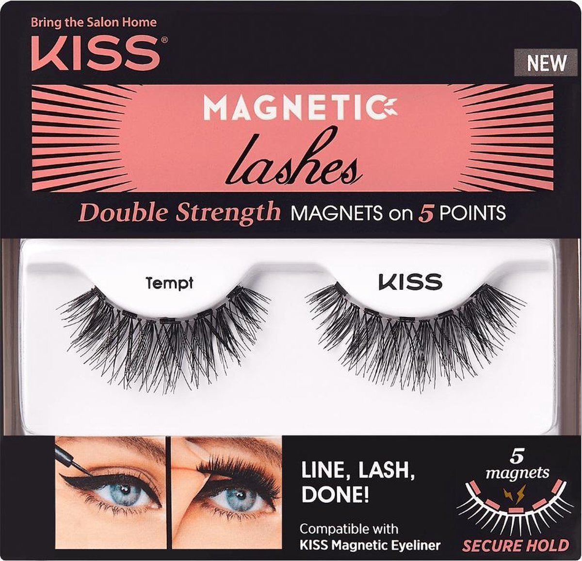 Kiss Magnetic Eyeliner Lash 02