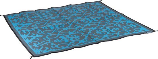 Bo-Leisure 4271031 Tapijt - Blauw - Rechthoekig - 35 x 27 cm - Buiten