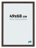 Your Decoration Cadre puzzle 49x68 cm Chêne Foncé