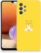 Samsung Galaxy A32 4G | A32 5G Enterprise Editie Telefoonhoesje met Naam Baby Leopard