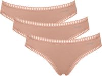 Sloggi Women GO Crush Mini (3-pack) - dames slip - beige