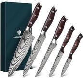 SANMEIHO 5-Delige Japanse Keukenmessenset voor Chefs