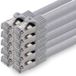 1aTTack.de 5m CAT7 LAN-netwerkkabel RJ45 10 Gigabit, 10 stuks - grijs