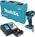 Makita DDF 083 RT1K accu-boorschroevendraaier 18 V 40 Nm 1/4" borstelloos + 1x accu 5,0 Ah + oplader + koffer