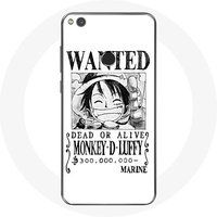 Maniacase Etui voor Huawei P8 Lite 2017 One Piece Manga onderzoek poster Wit