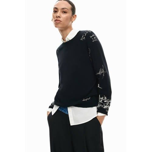 Desigual top zwart