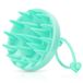 Alyvisun Hoofdhuid Massager Shampoo Borstel, Zachte Siliconen Hoofdhuidborstel | Hoofd Ontspanning & Reiniging | Hoofdhuid Exfoliator - Groente