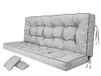 PillowPrim Coussin d'assise pour banc de jardin, coussin de balancelle confortable, 150 cm, banc avec dossier, coussin pour salon