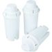 Vhbw 3x Filtres à eau compatibles avec Inventum Tw010, Gk010, Hwd72201 machine à café automatique, machine à expresso, blanc
