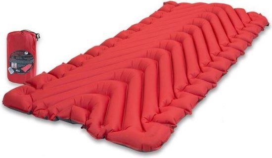Klymit Insulated Static V Luxe - Slaapmat - Rood - 193 cm