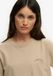 Superdry T-shirt essentiel avec logo brodé Femme Gris Cobblestone Coton 100% Taille 14