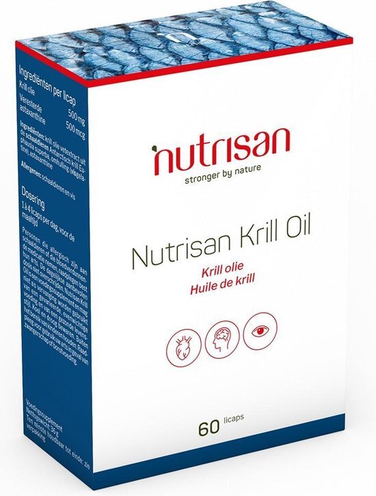 Nutrisan Neptune Krill Olie Capsules 60st