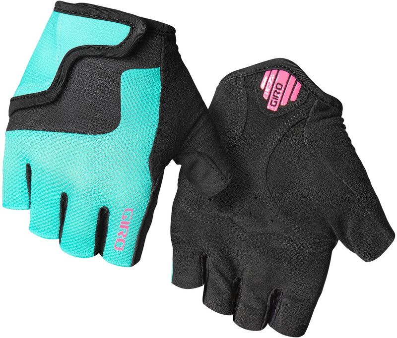 Giro Bravo Handschoenen Jongeren - turquoise/zwart