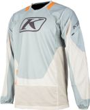 Klim Dakar 2025 Motorcross Jersey Grijs/munt/oranje Maat S Mannen
