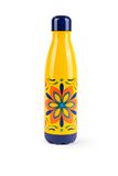 Excelsa Puebla thermosfles, 50 cl, geel, roestvrij staal