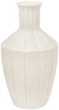 Atmosphera Bloemenvaas Sciacca - wit - keramiek - D25 x H48 cm