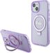 Guess Ring Glitter Coque arrière pour Apple iPhone 15 Plus - Violet