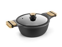BRA Market Hoge Pan 28 cm Zwart