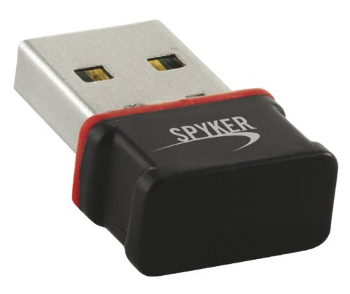 - Spyker 5513003 Adapter, USB/WiFi, 11N, 150 Mb/s, zwart