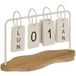 Atmosphera Créateur D'Intérieur Calendrier Décoratif Fred 25x10x16cm