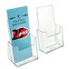 Azar Displays Azar 252012 Clear Acryl Trifold Literatuur Brochure Houder