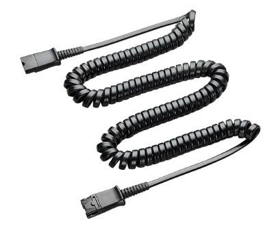 Plantronics 38051-03 - Telefoonkabels - Zwart - 3 m
