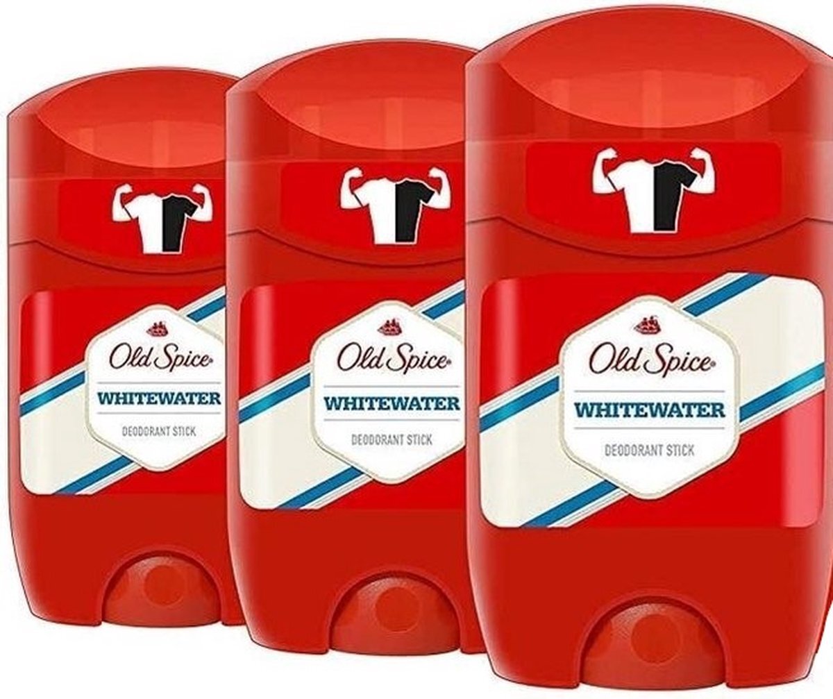 Old Spice Whitewater Deo Stick 3 x 50 ml