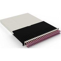 PATCHBOX patchbox.one - Kabelintreksysteem - ophefbaar - erika violet, RAL 9001