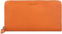 Esquire Peru Zip Around Wallet Cognac Lichtbruin