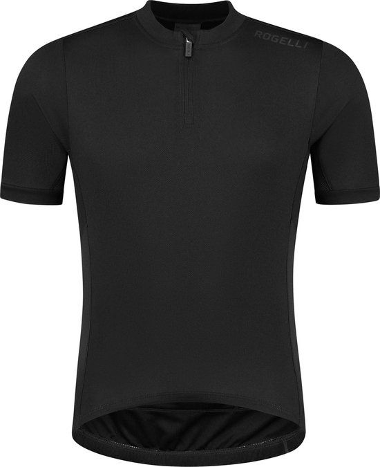 Rogelli Core Men's Cycling Jersey - Short Sleeve - Black - Size M