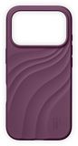 iDeal of Sweden Soft Swirl Silicone MagSafe Case voor de Apple iPhone 17 Pro Max - Velvet Plum