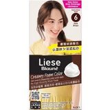 Kao - Liese Blaune Crème Mousse Couleur - 6 - Dark Brown