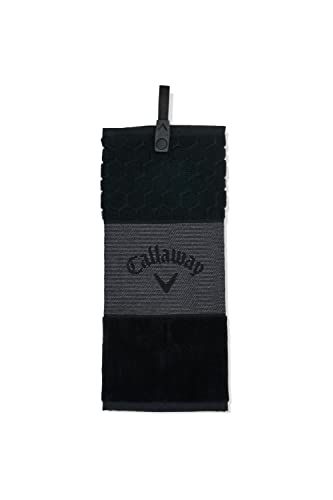 Callaway Trifold Handdoek 2023 - Zwart
