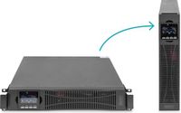 Digitus DN-170093 UPS Dubbele conversie (online) 1,5 kVA 1000 W 8-voudig