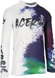 Acerbis J-Windy Vented Brush Wit Paars Groen Cross Jersey - Shirts