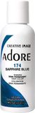 Adore Semi Permanent Hair Color 174 - Sapphire Blue