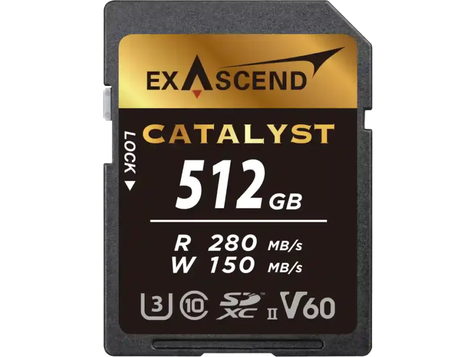 Exascend Exascend Catalyst UHS-II SD Card (V60) 512GB