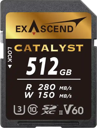 Exascend Exascend Catalyst UHS-II SD Card (V60) 512GB