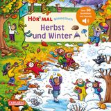 Hör Carlsen Verlag GmbH Hör mal (Soundbuch): Wimmelbuch: Herbst und Winter