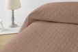 Degrees home Glad - Sprei voor bed 105 - Bouti bedsprei - Lente/Zomer - 200 x 260 cm - Bruin