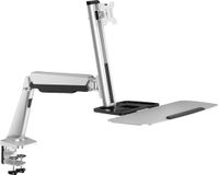 LogiLink Bureau Monitorstandaard Voor Schermen Van 33-81 Cm Tot 8 Kg, Geschikt Voor Kantoorwerk