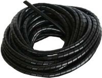 Mirage Kabel/frame-beschermer spiraal 9-30mm zwart (25m)
