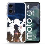 Cokitec Versterkte hoes voor Motorola G35 5G Manga SAO Sword Art Online Asuna