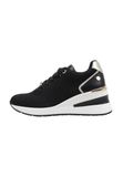XTI - Sneakers voor dames zwart - comfortabele en veelzijdige schoenen - casual mode - model 14372102 (maat 38)
