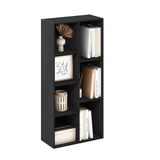 Furinno Luder 7-Cube Omkeerbare Open Plank, Blackwood